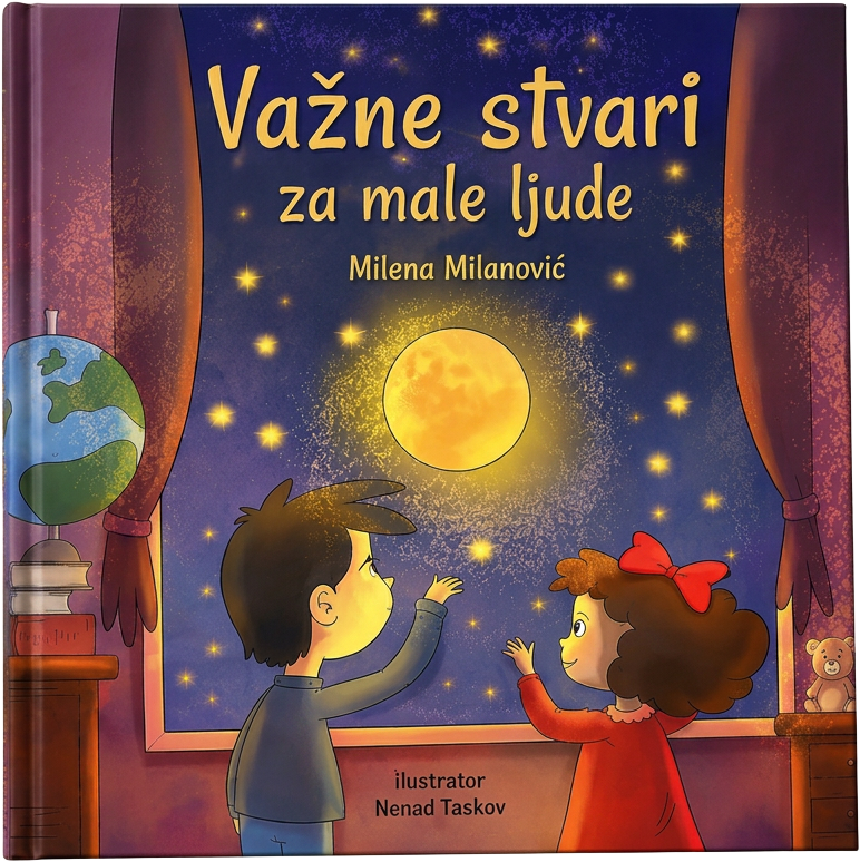 Latinično izdanje knjige „Važne stvari za male ljude”
